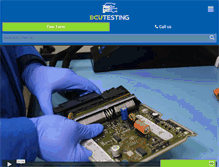 Tablet Screenshot of ecutesting.com